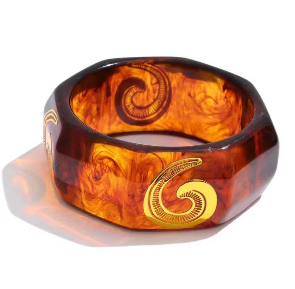 Amber Kadal Statement Bangles