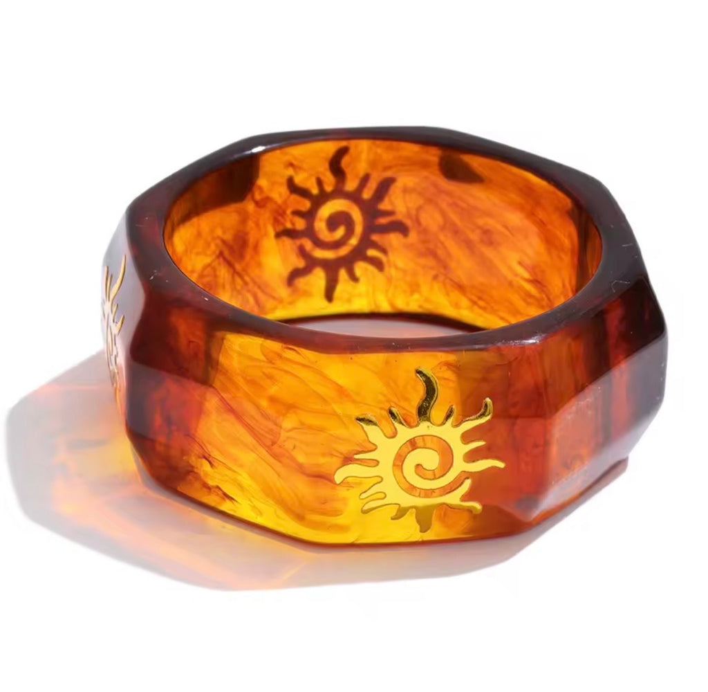 Amber Kadal Statement Bangles