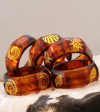 Amber Kadal Statement Bangles