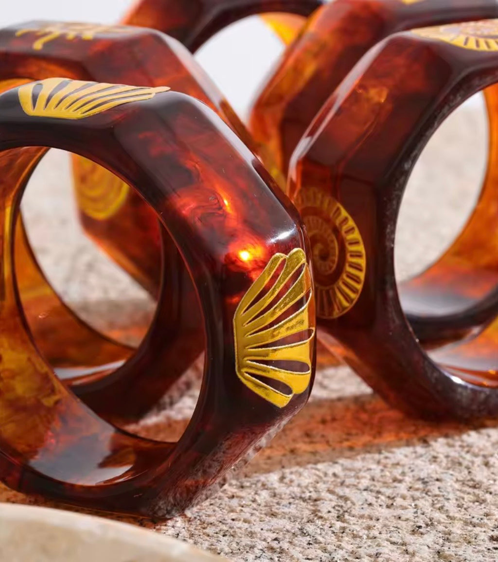 Amber Kadal Statement Bangles
